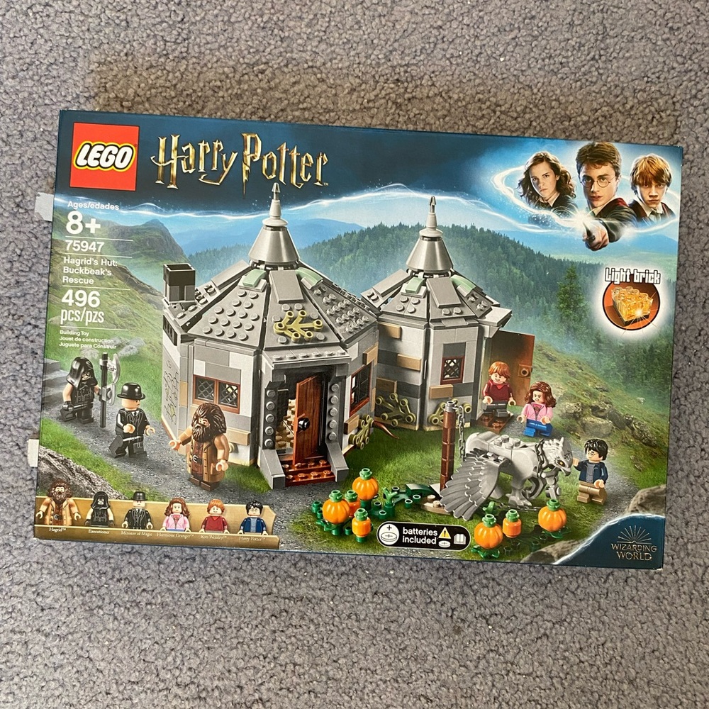 Harry Potter Hagrid’s Hut Lego Set (Used)